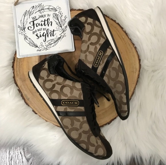 BOGO 1/2 OFF | Coach Kathleen | Suede Sneakers - Picture 1 of 8